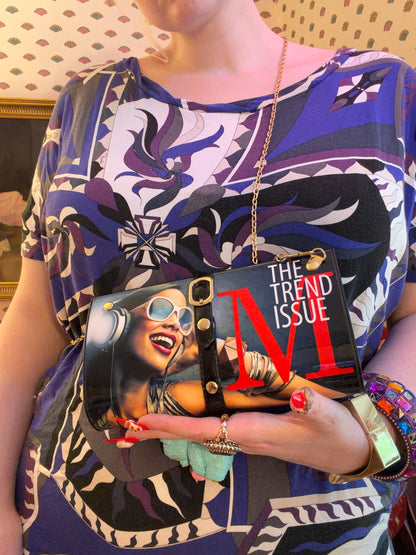 Vintage Magazine Clutch Trend Issue Bag
