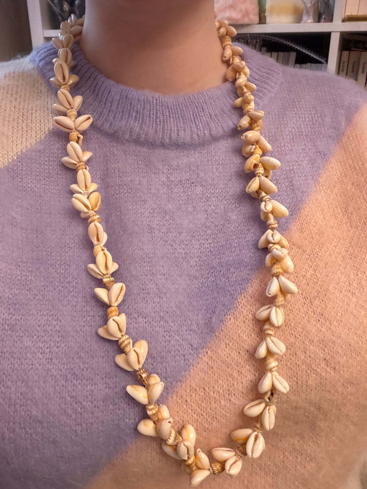 Iris Apfel's Vintage Lucky Cowrie Shell Necklace