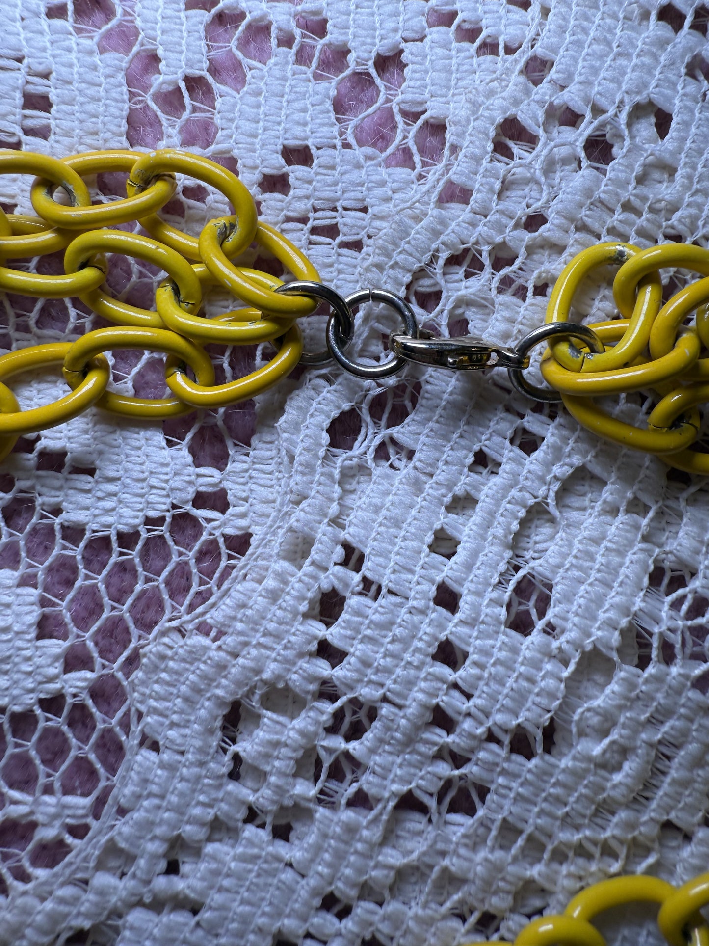 RARE Vintage Fruit Salad Charm Necklace