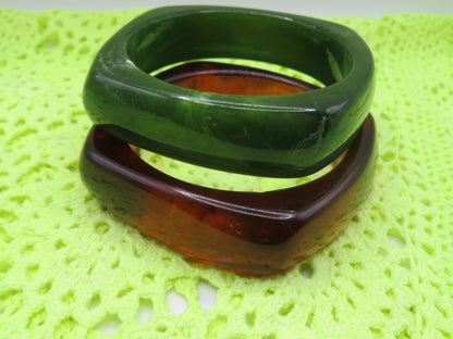 Iris Apfel's Resin Bangle Set