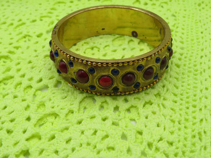 Iris Apfel's Vintage Cabochon Bracelet