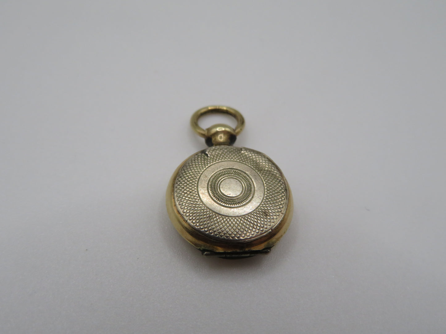 Antique Victorian Gold Filled Baby Mourning Locket