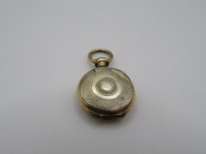Antique Victorian Gold Filled Baby Mourning Locket
