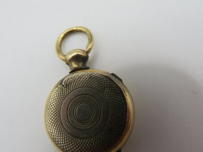 Antique Victorian Gold Filled Baby Mourning Locket