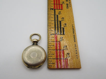 Antique Victorian Gold Filled Baby Mourning Locket