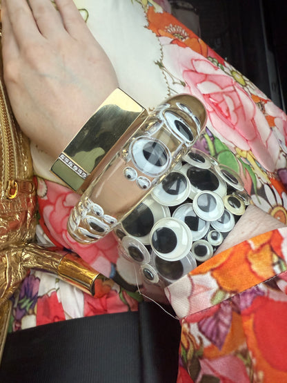 Vintage Googly Eye Bracelet - Iris Apfel Book Piece