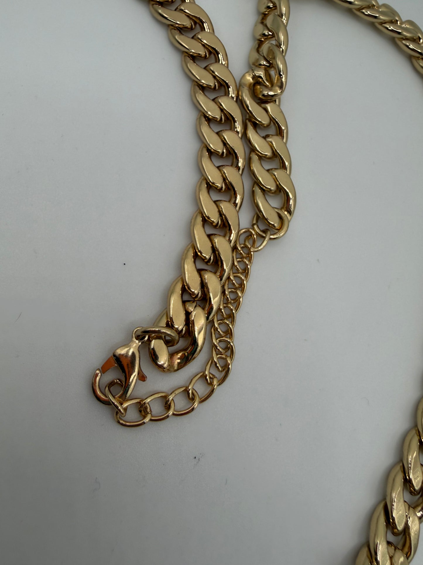 Oversized Comme Des Garçons Girl Gold Chain Necklace
