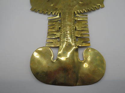 Iris Apfel's Vintage Massive Pre-Columbian Style Figural Pendant Necklace