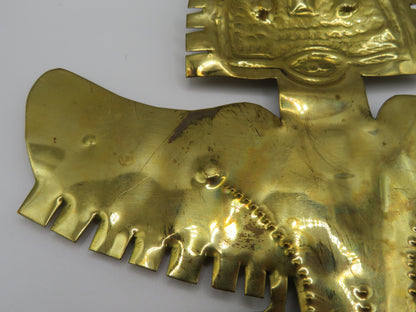 Iris Apfel's Vintage Massive Pre-Columbian Style Figural Pendant Necklace