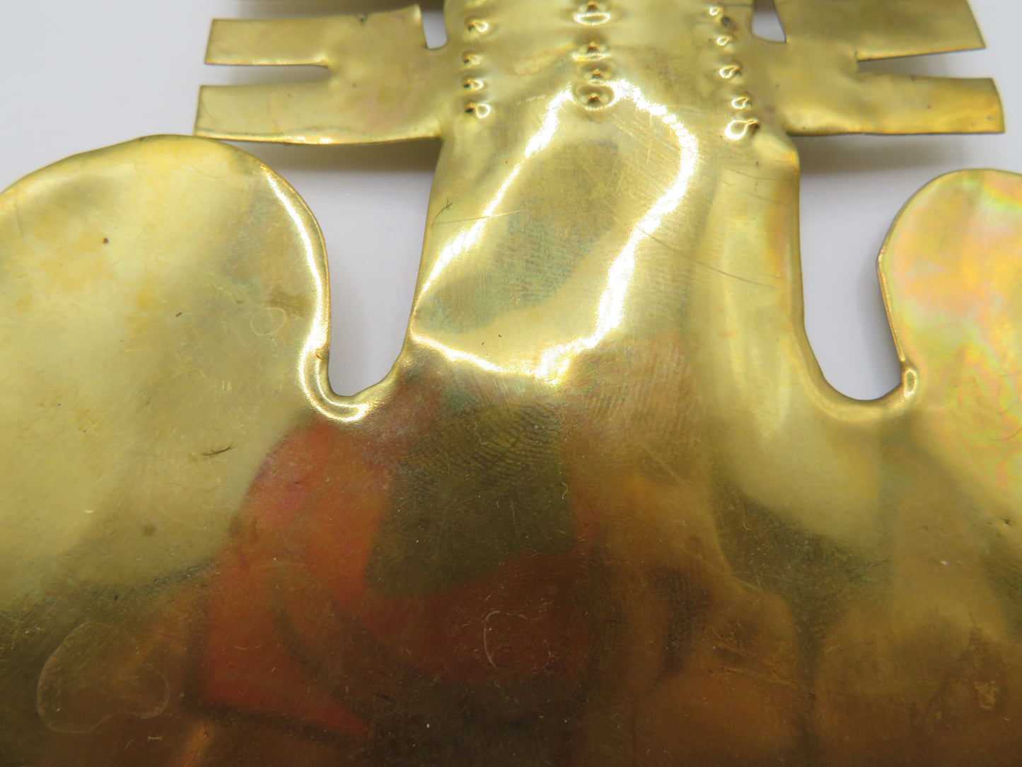 Iris Apfel's Vintage Massive Pre-Columbian Style Figural Pendant Necklace