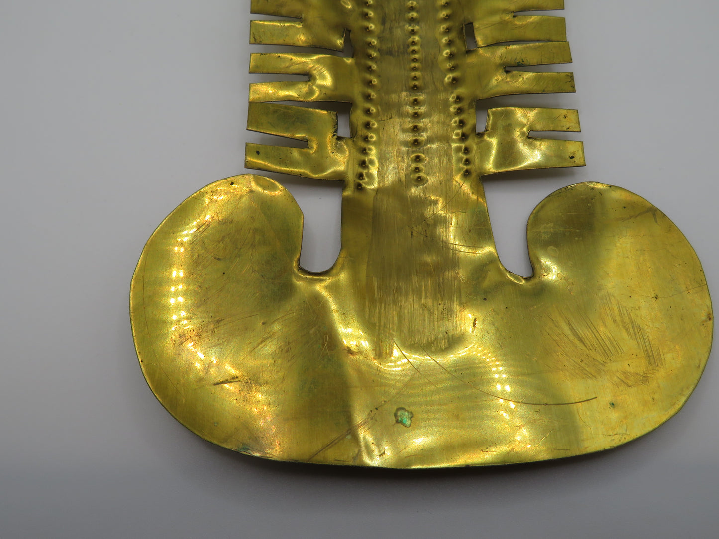 Iris Apfel's Vintage Massive Pre-Columbian Style Figural Pendant Necklace