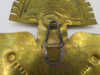 Iris Apfel's Vintage Massive Pre-Columbian Style Figural Pendant Necklace