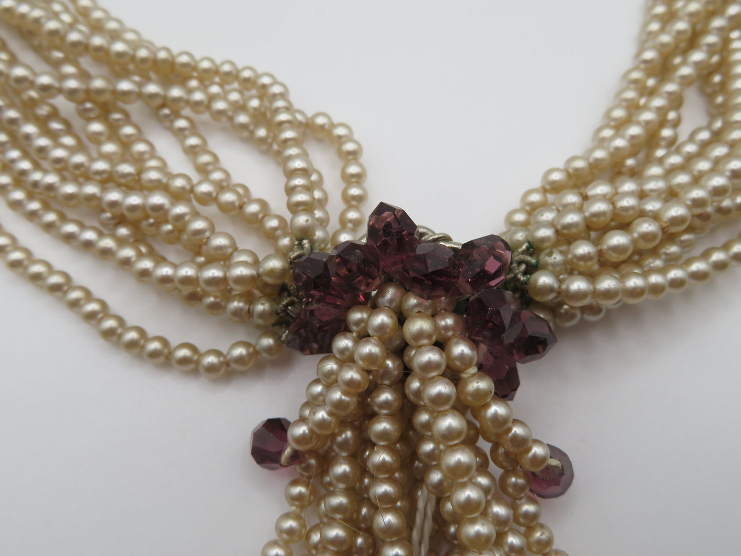 Iris Apfel's Vintage Roger Jean Pierre or Gripoix Pearl Necklace
