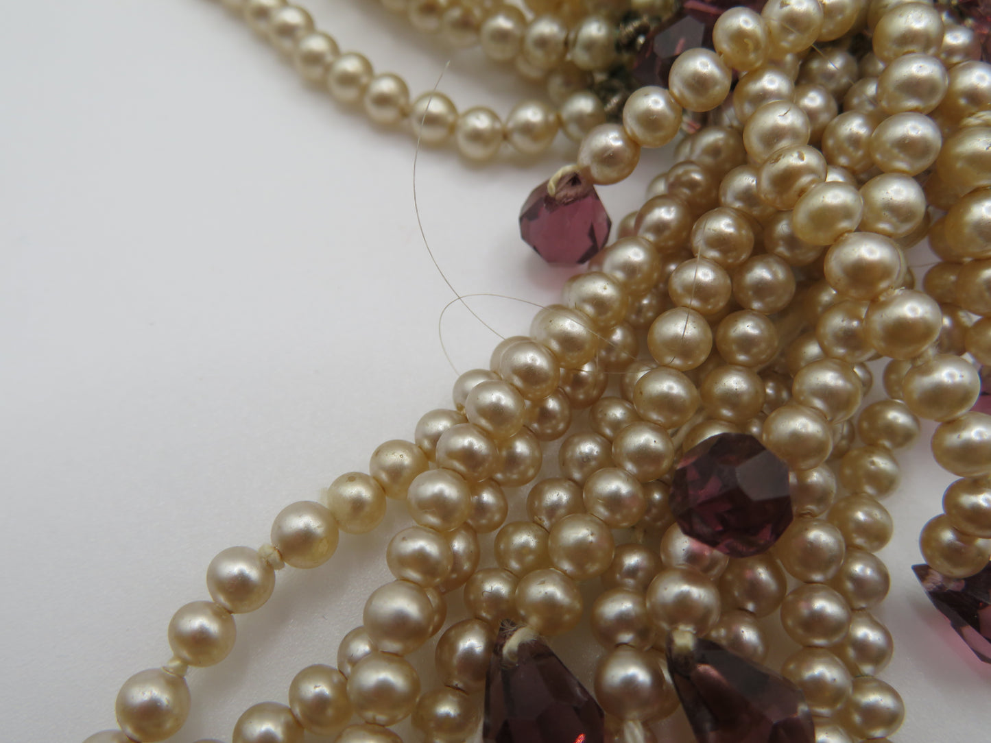 Iris Apfel's Vintage Roger Jean Pierre or Gripoix Pearl Necklace
