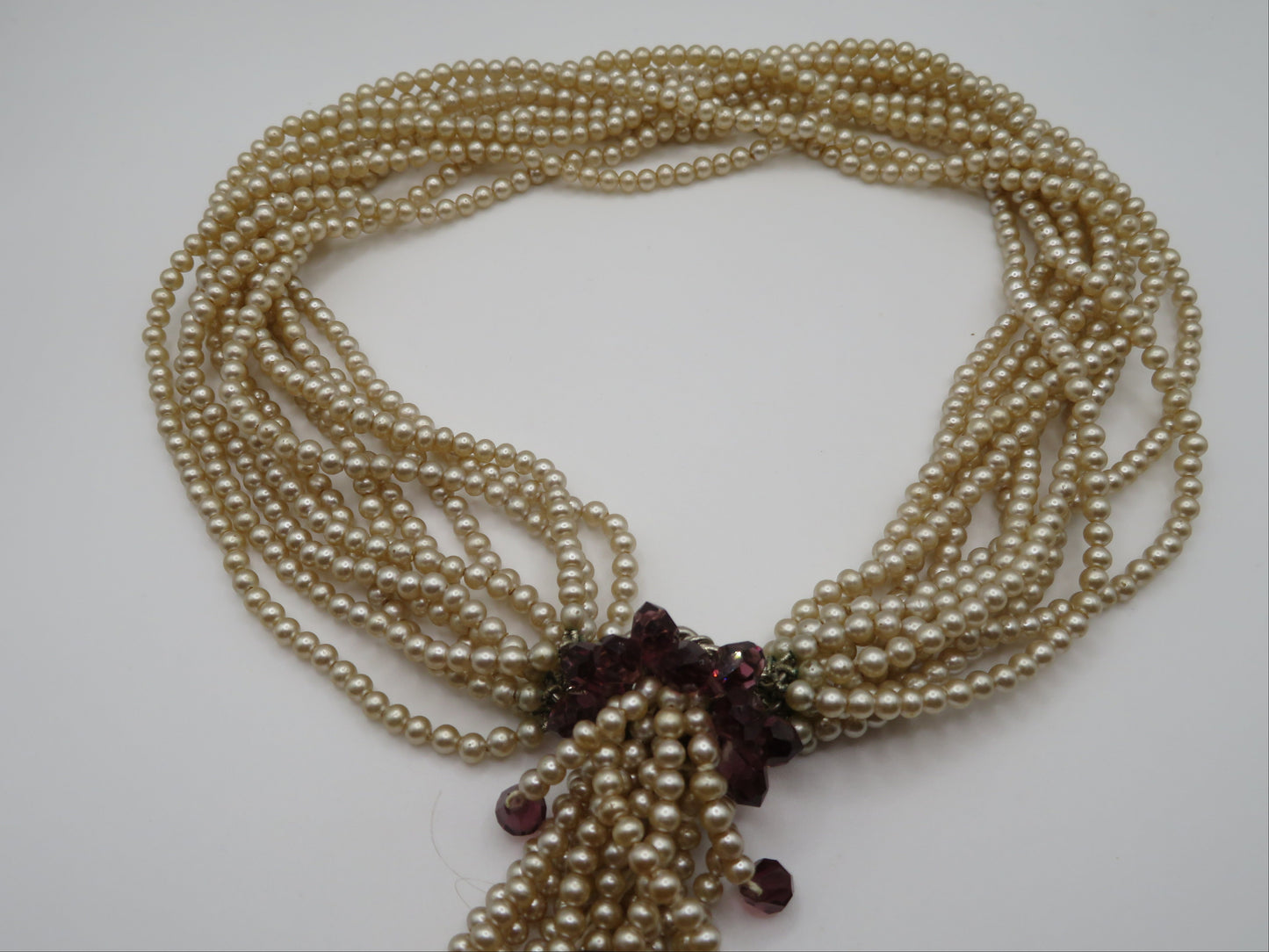Iris Apfel's Vintage Roger Jean Pierre or Gripoix Pearl Necklace