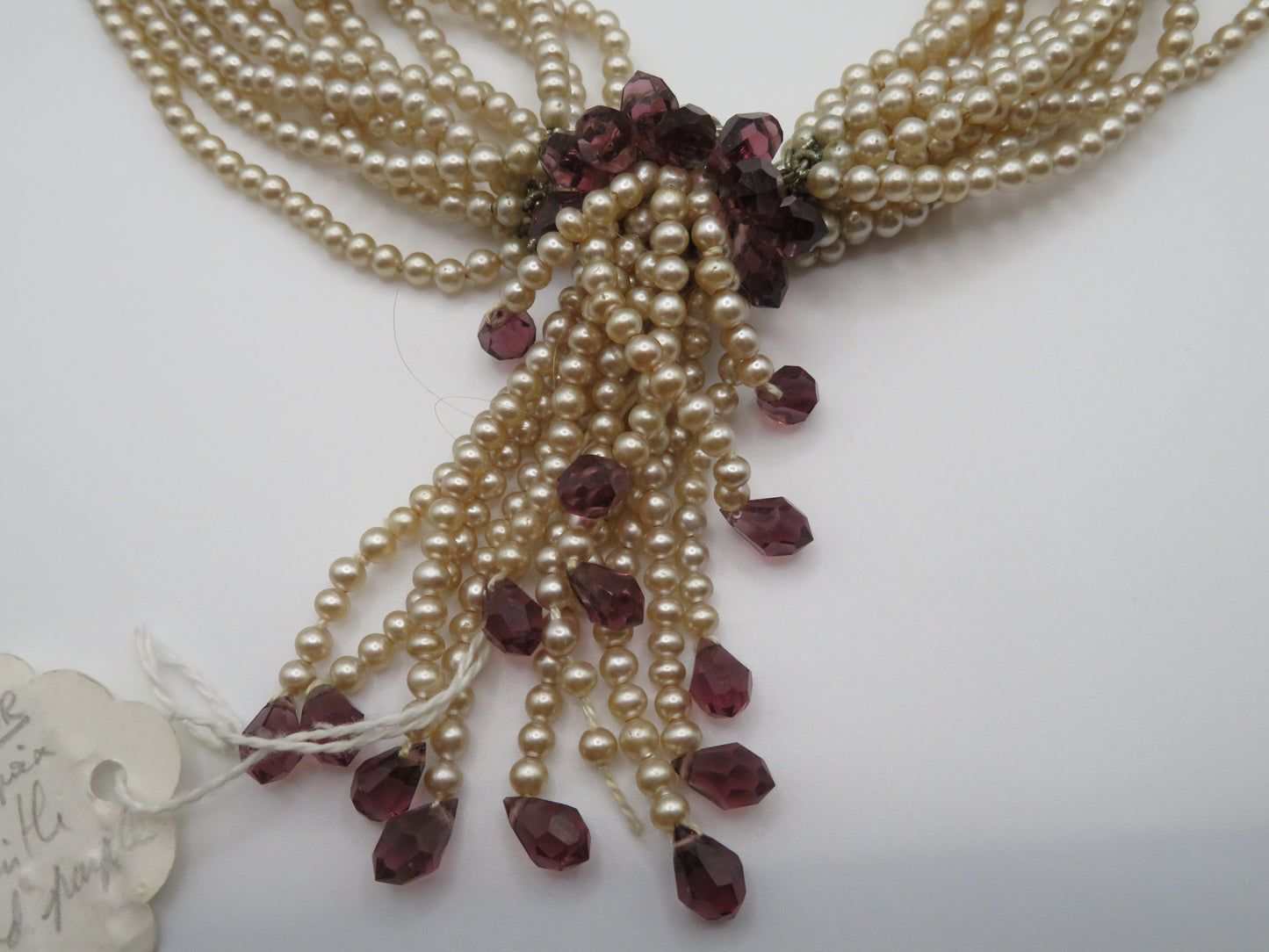 Iris Apfel's Vintage Roger Jean Pierre or Gripoix Pearl Necklace
