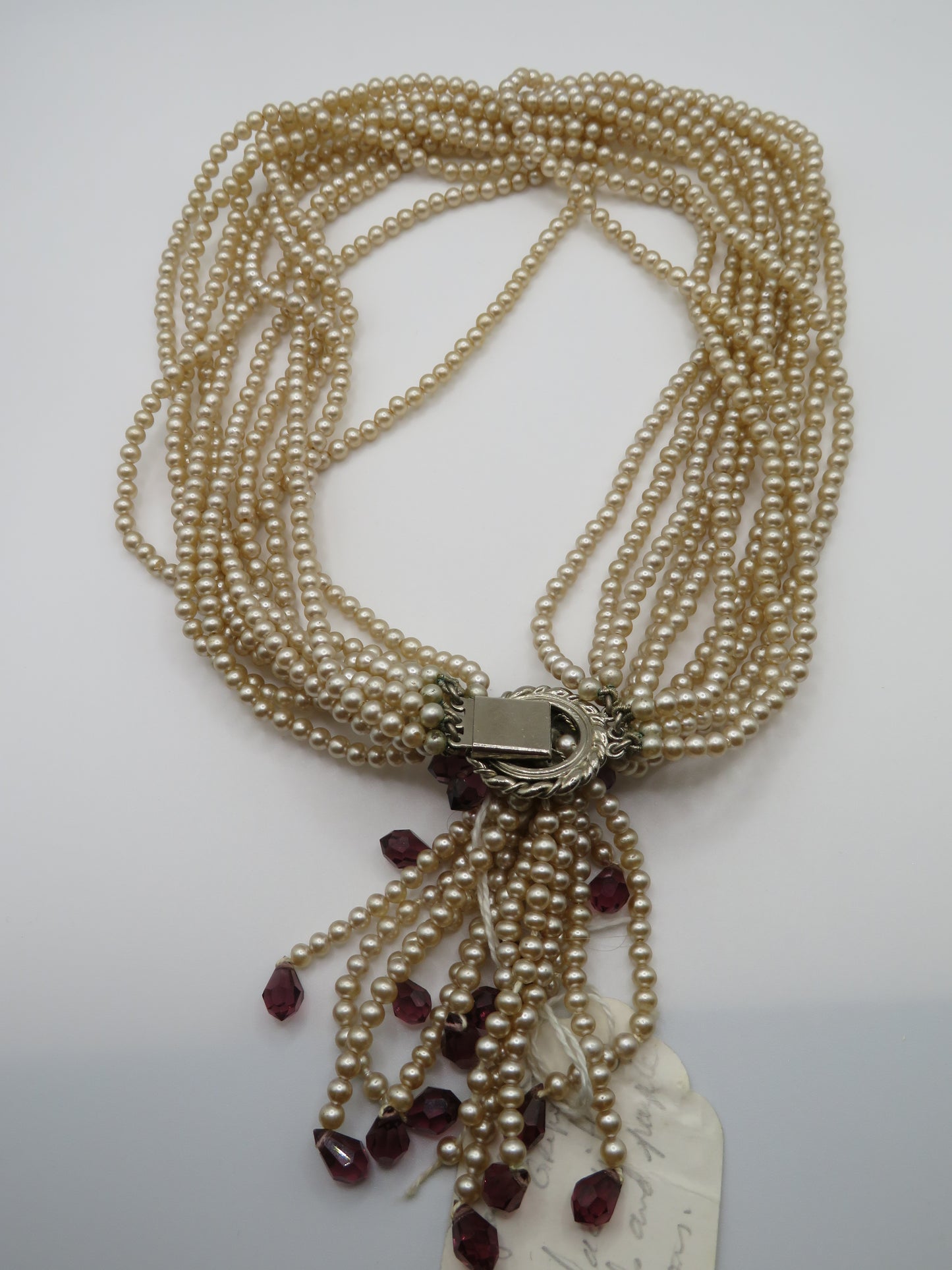 Iris Apfel's Vintage Roger Jean Pierre or Gripoix Pearl Necklace