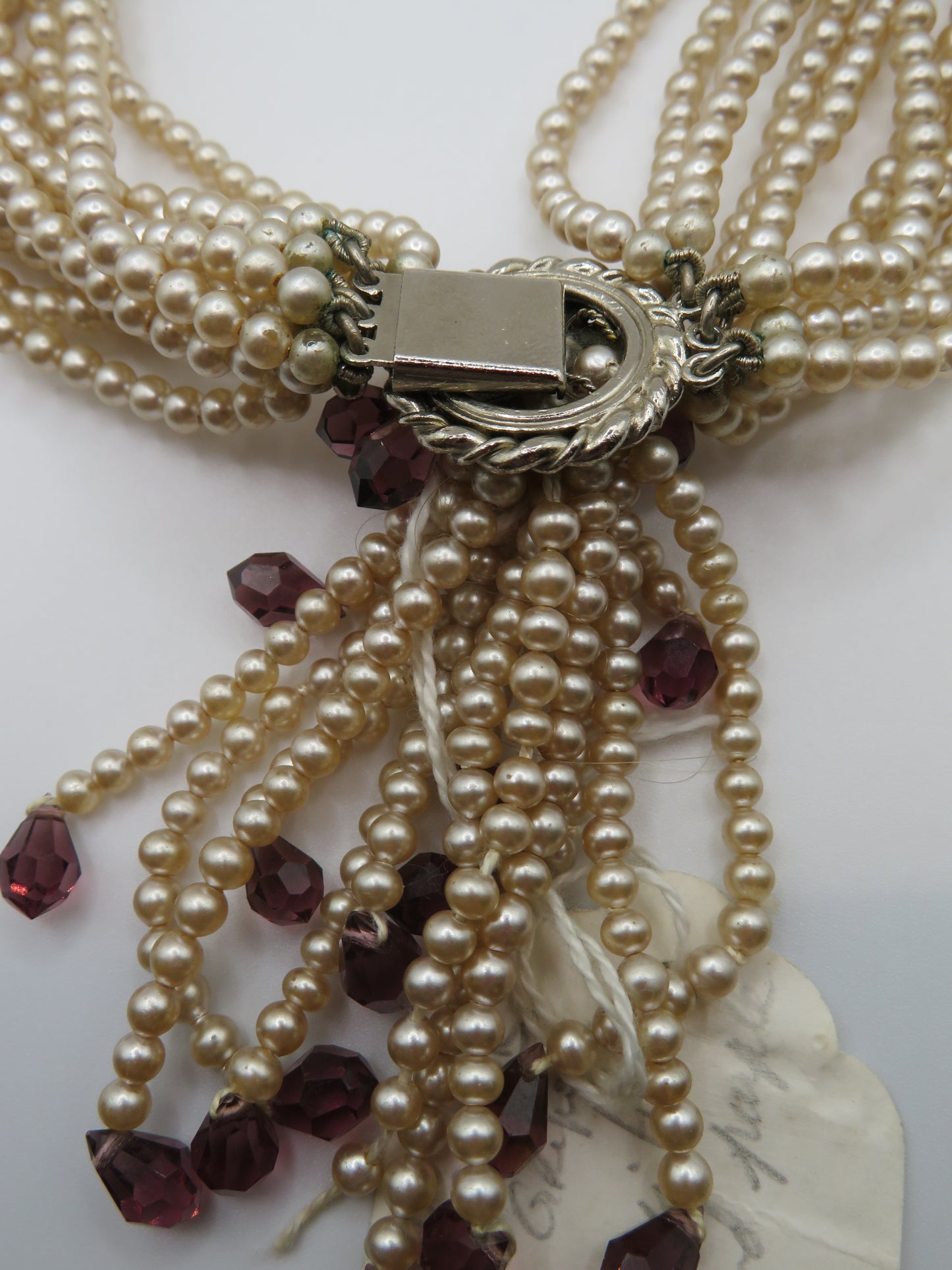 Iris Apfel's Vintage Roger Jean Pierre or Gripoix Pearl Necklace