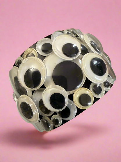 Vintage Googly Eye Bracelet - Iris Apfel Book Piece
