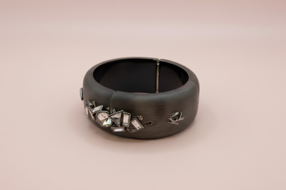 Vintage Archival Alexis Bittar Maximalist Crystal Bracelet Cuff