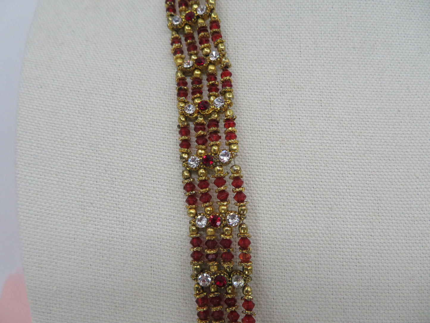 Iris Apfel's Vintage Hand-Beaded Indian Wedding Style Necklace