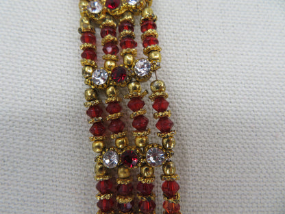 Iris Apfel's Vintage Hand-Beaded Indian Wedding Style Necklace