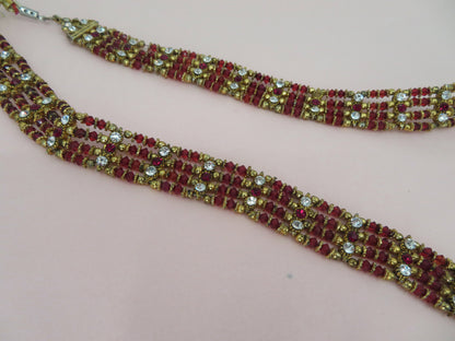 Iris Apfel's Vintage Hand-Beaded Indian Wedding Style Necklace