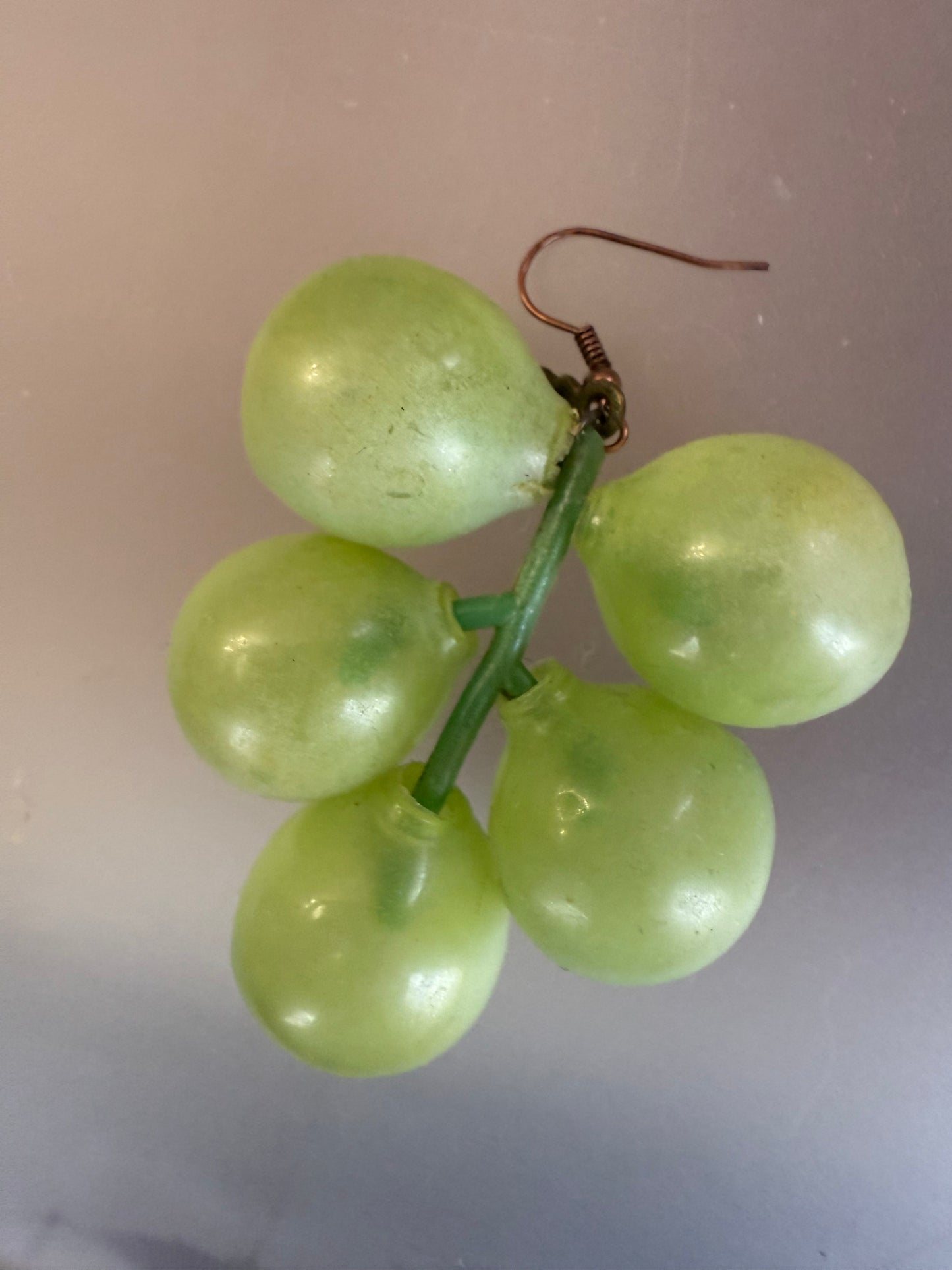 Realistic Grape Single Earring