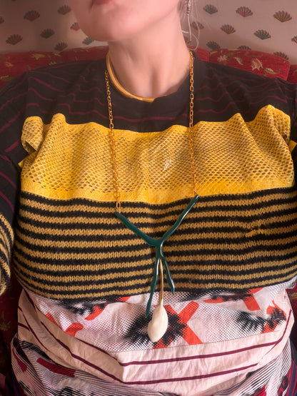 Rare Marni Sculpted Bloom Necklace