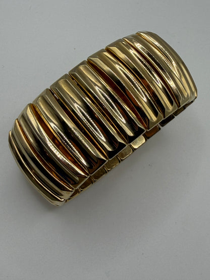 Vintage Gold Expansion Cuff Bracelet, 1950s–60s