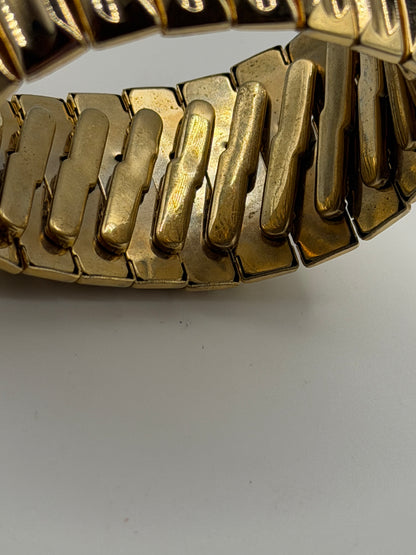 Vintage Gold Expansion Cuff Bracelet, 1950s–60s