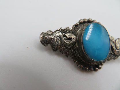 Vintage Sterling Silver Swan Brooch