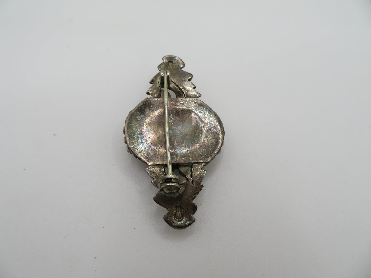 Vintage Sterling Silver Swan Brooch