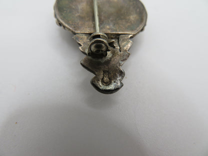 Vintage Sterling Silver Swan Brooch