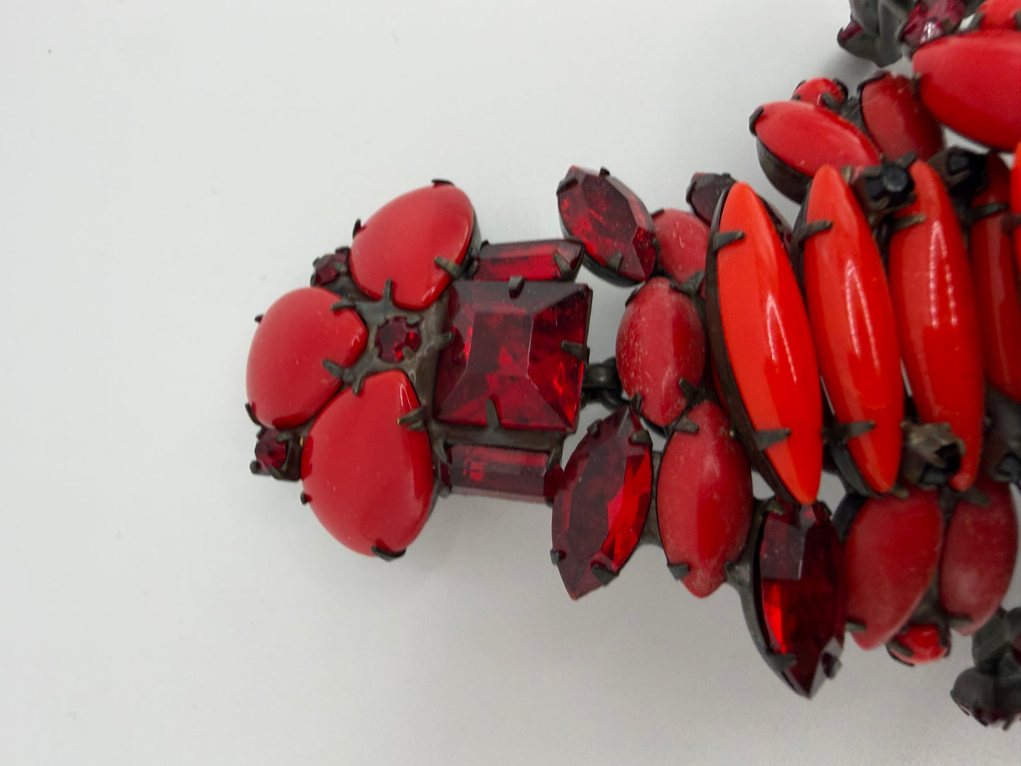 Vintage David Mandel "The Show Must Go On" Giant Rhinestone Lobster Brooch