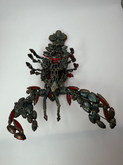 Vintage David Mandel "The Show Must Go On" Giant Rhinestone Lobster Brooch