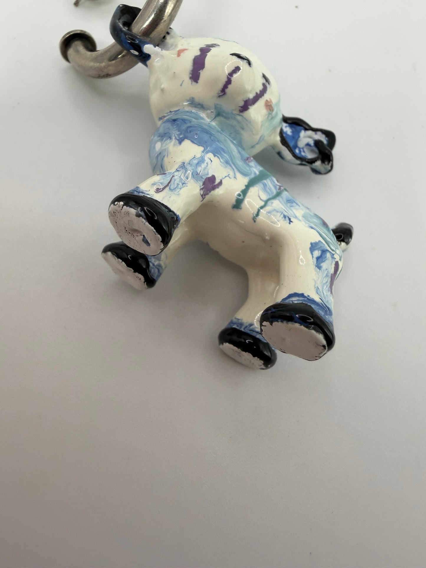 Acne Studios × Apollinaria Broche Enamel Animal Charm Earring