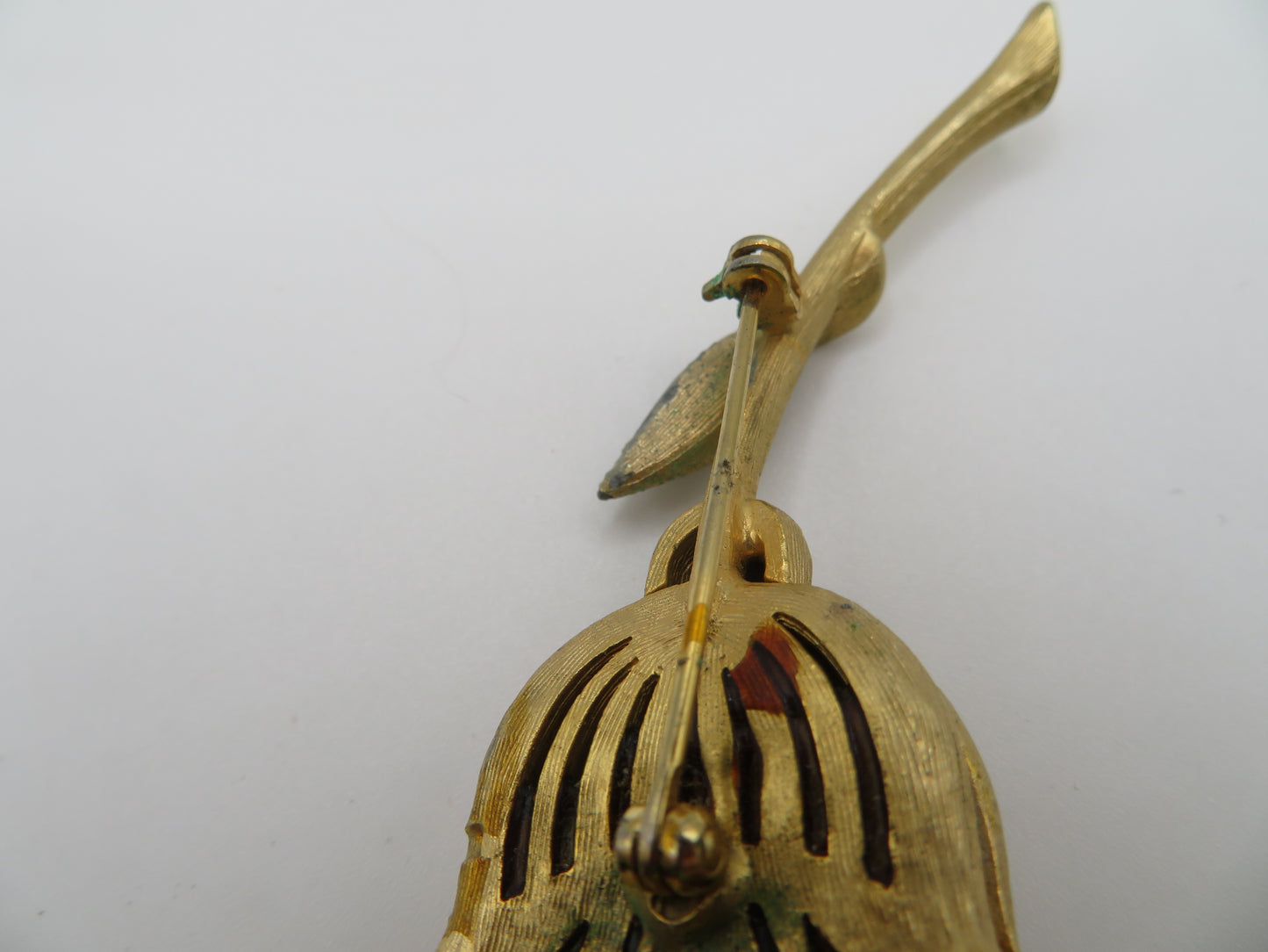 Vintage Supersized Chunky Pearl Flower Brooch