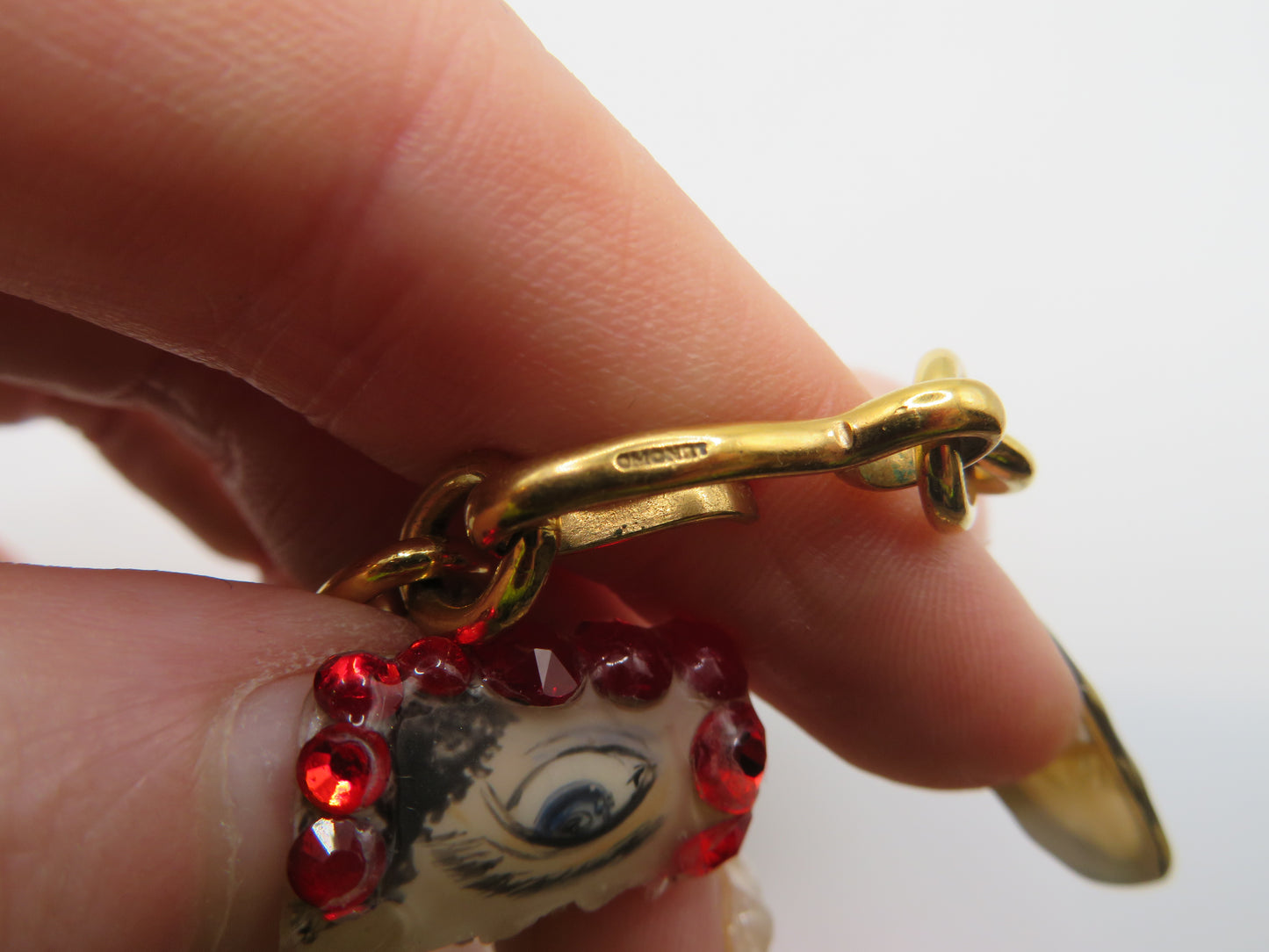 Vintage Super Chunky Oversized Pink Pearl Necklace