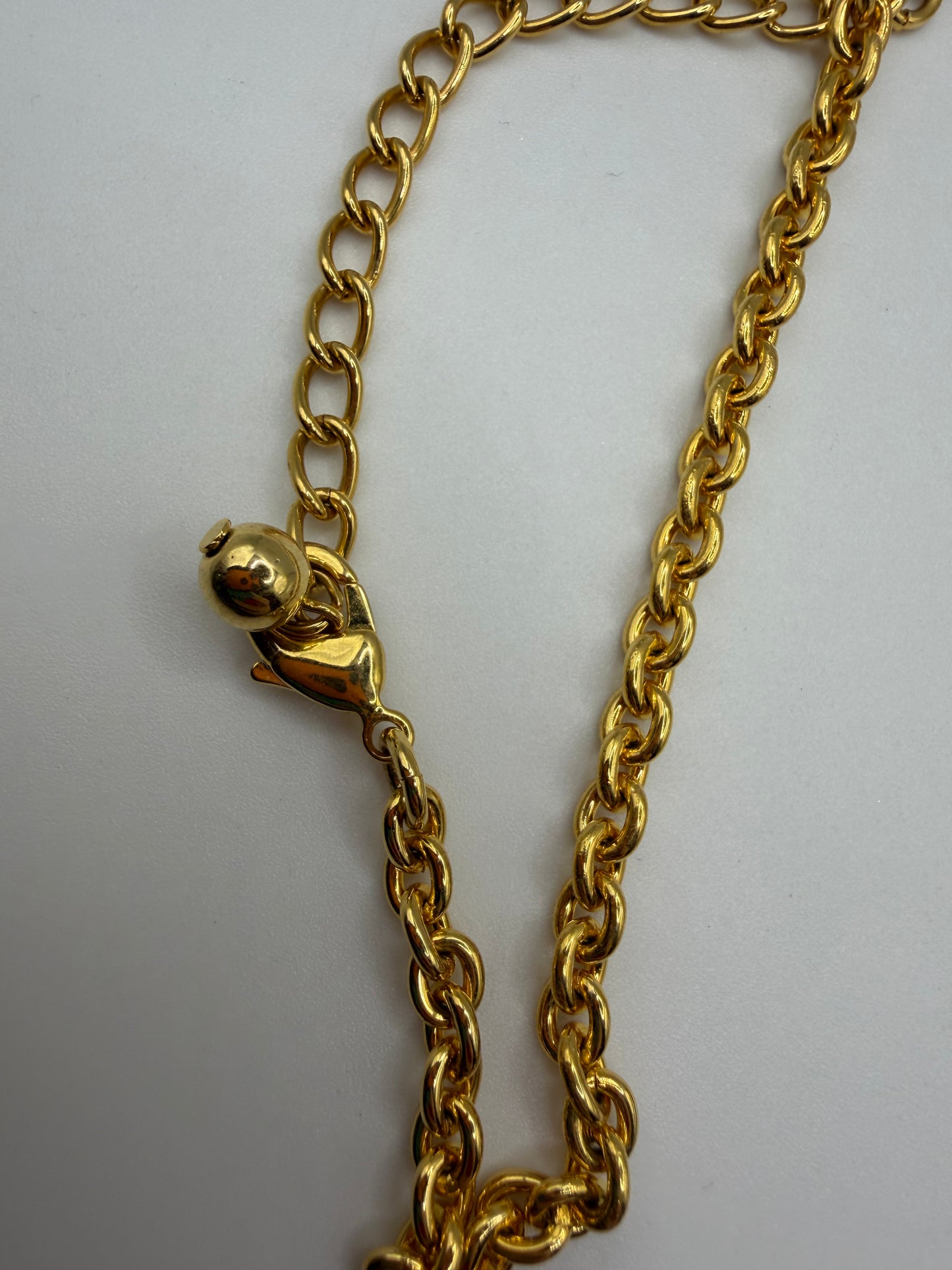 Vintage Rare Kenneth Jay Lane Oversized Byzantine Cross Necklace