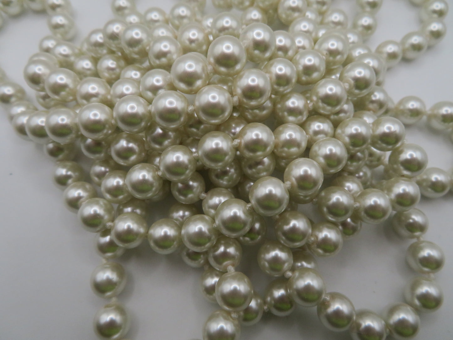 Vintage Super Extra Long Pearl Necklace