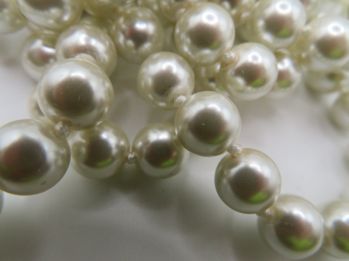 Vintage Super Extra Long Pearl Necklace