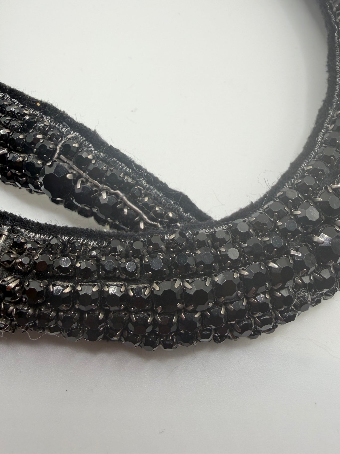 Vintage Vera Wang Monumental Rhinestone Snake Necklace