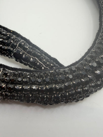 Vintage Vera Wang Monumental Rhinestone Snake Necklace