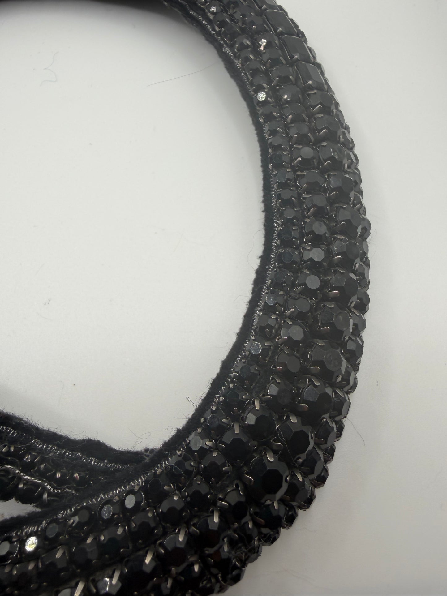 Vintage Vera Wang Monumental Rhinestone Snake Necklace