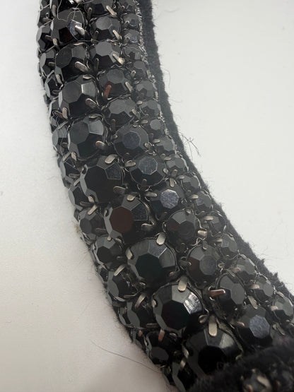 Vintage Vera Wang Monumental Rhinestone Snake Necklace