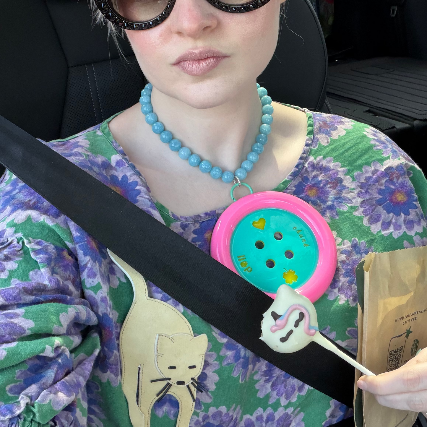 The Everything Button All-in-One Necklace, Hair Clip, Brooch & Charm