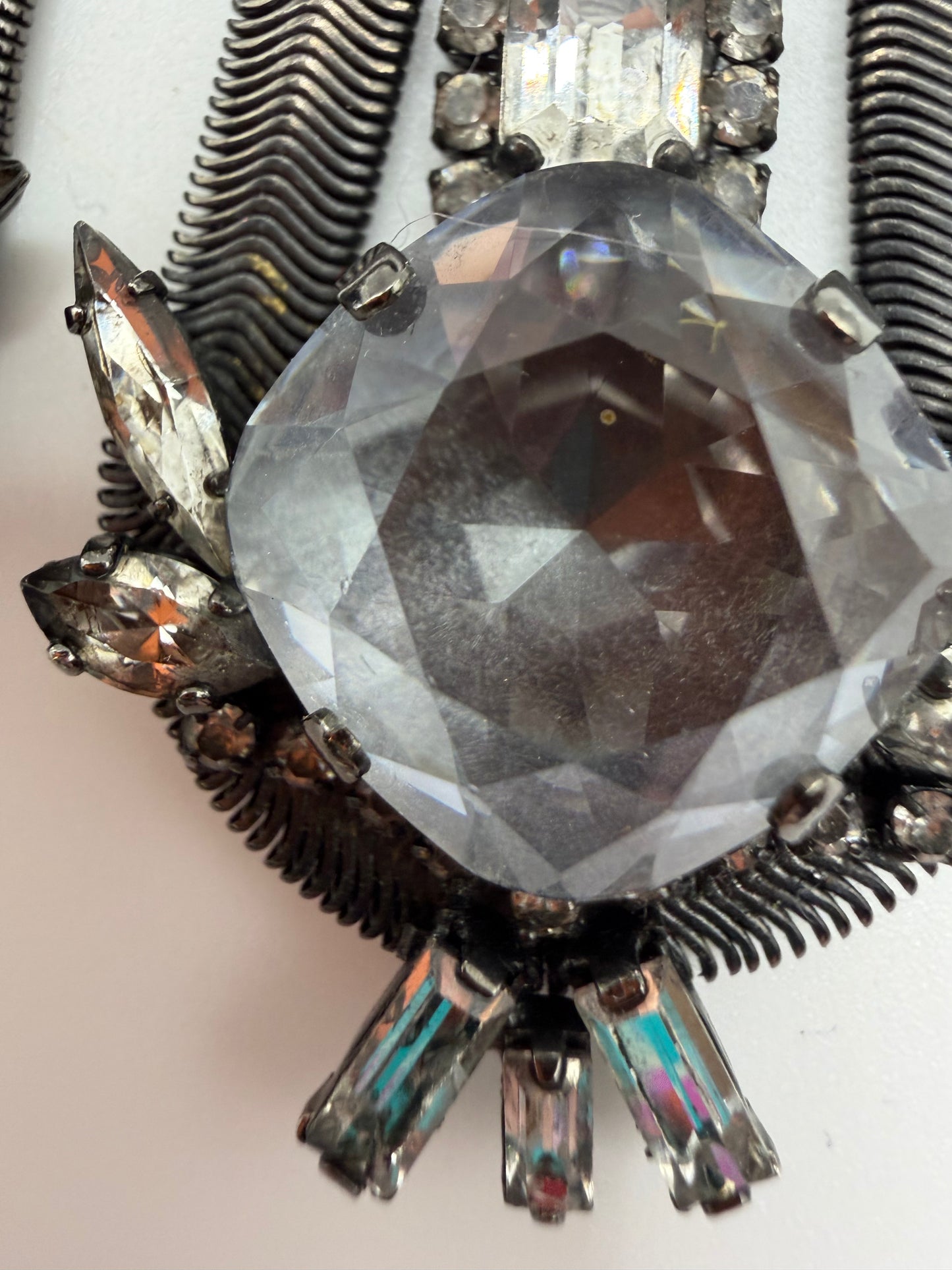 Vintage Erickson Beamon Art Deco Inspired Chandelier Earrings