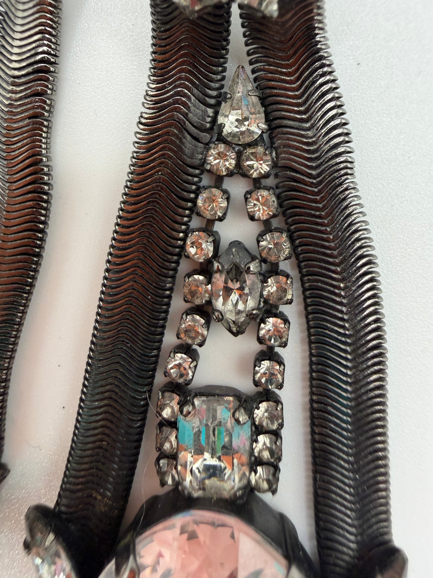 Vintage Erickson Beamon Art Deco Inspired Chandelier Earrings