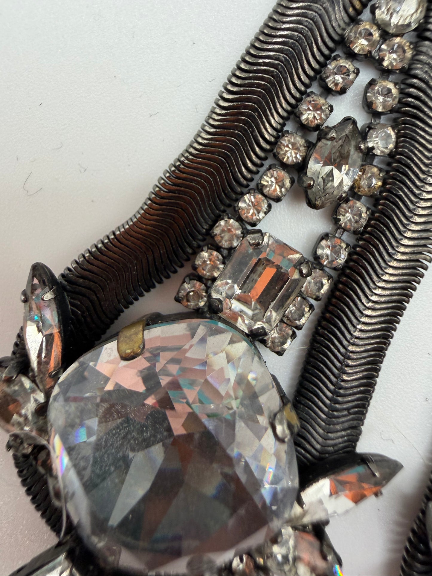 Vintage Erickson Beamon Art Deco Inspired Chandelier Earrings